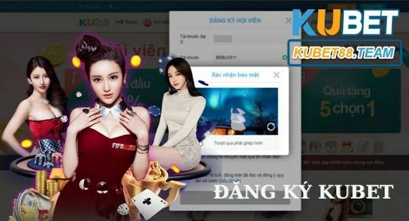 Đăng ký tài khoản tại nhà cái Kubet88