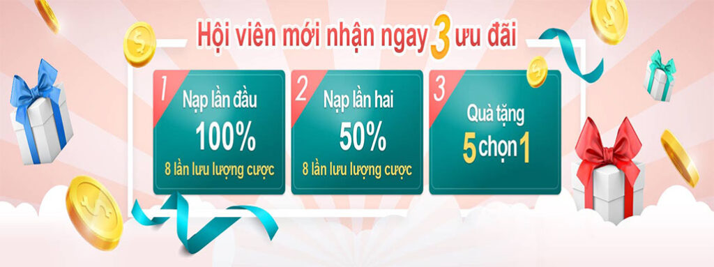 Hội viên mới nhận ưu đãi cực khủng